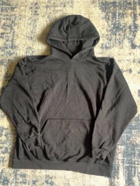 Heavyweight CSG Cotton Black Hooded Pullover Hoodie